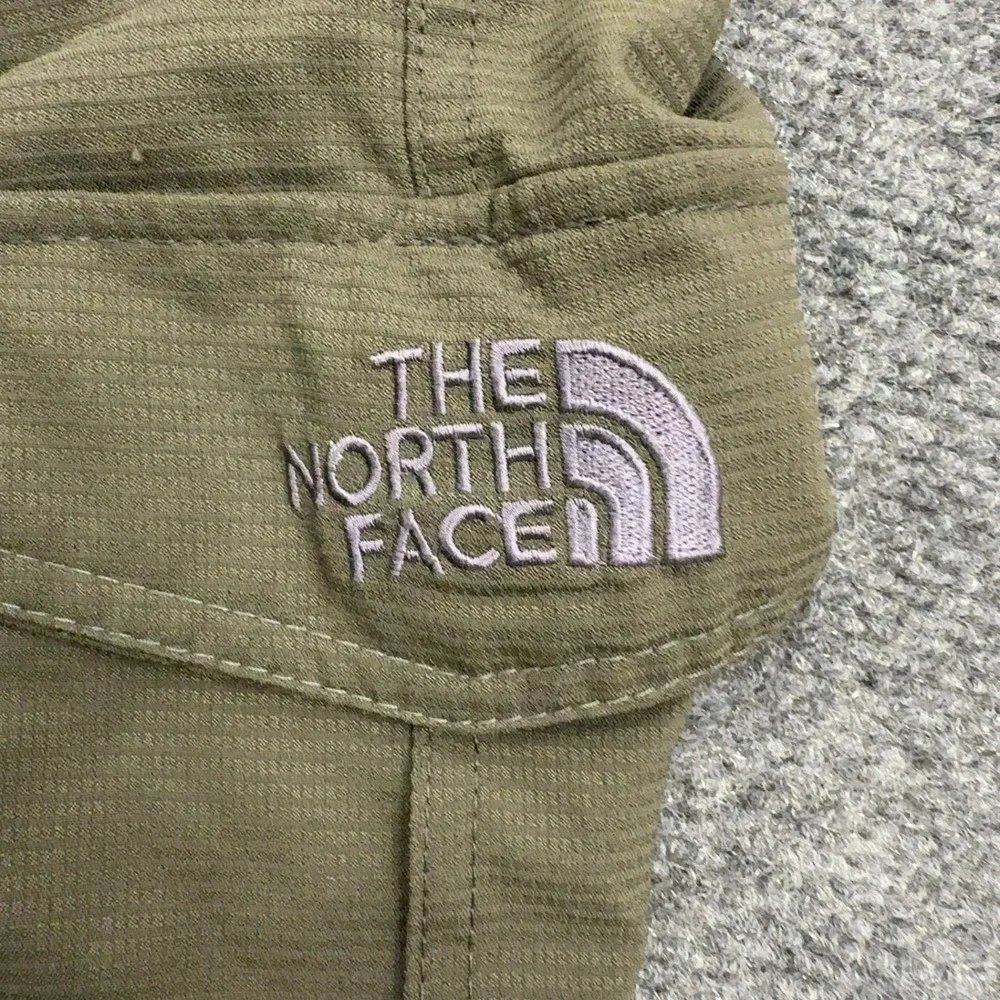 The North Face Cargo Pants Mens L Green Polyester Convertible Hiking Gorpcore